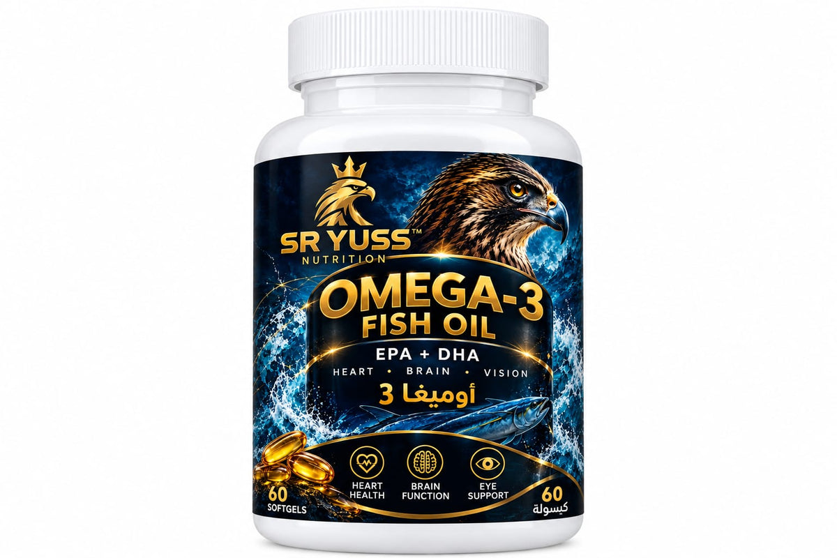 SR YUSS Omega3 | 60 Capsules | EPA + DHA